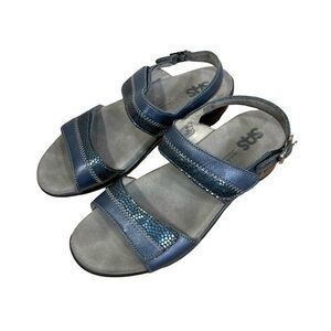 SAS Women's Nudu Sandal Navy Size 8 W